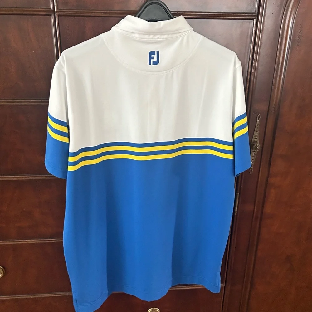 Footjoy 2023 Ryder Cup Polo Large held at Marco Simone G&CC Rome, Italy. - Picture 2 of 3